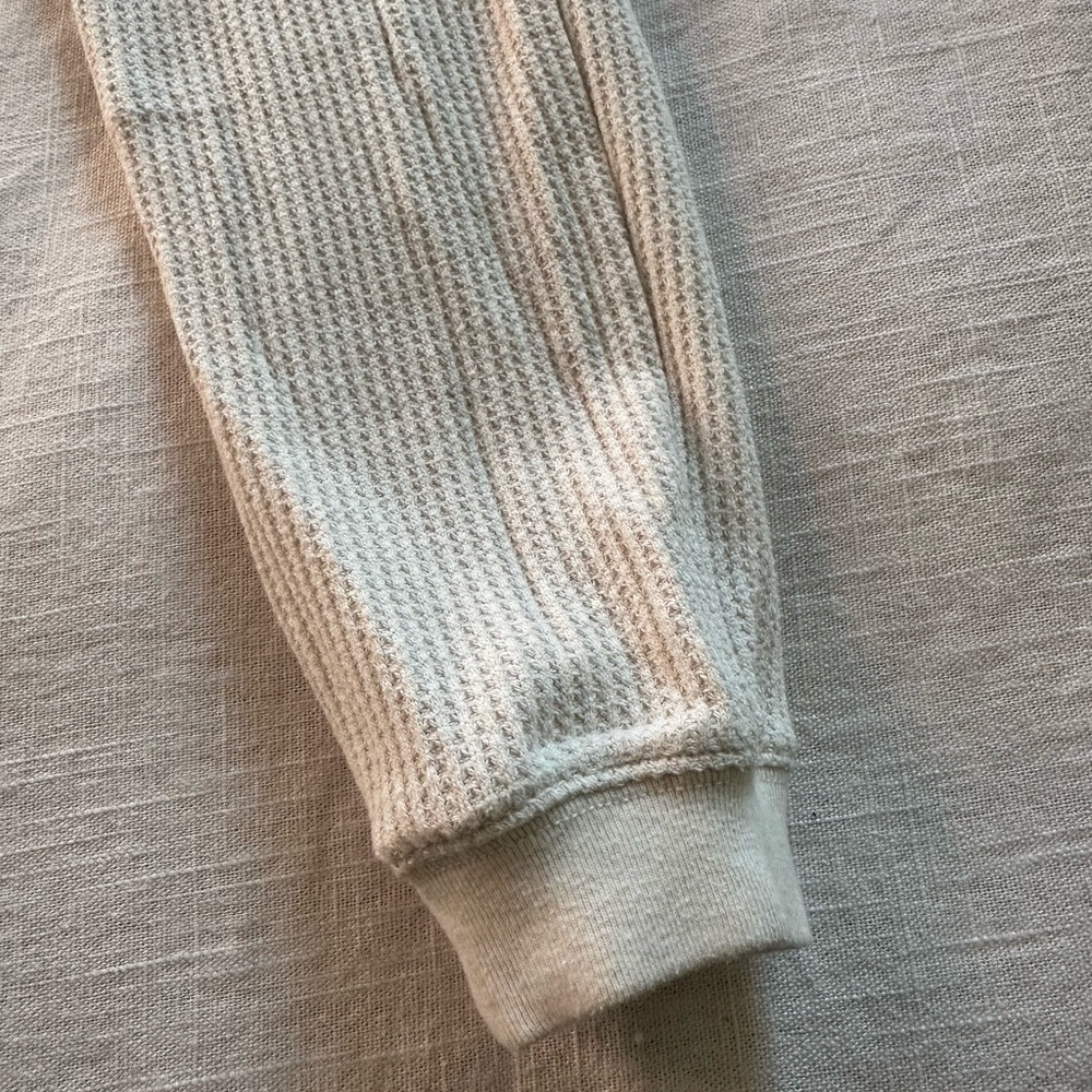 Aerie Cream Waffle Knit Pajama Pants - Picture 4 of 9